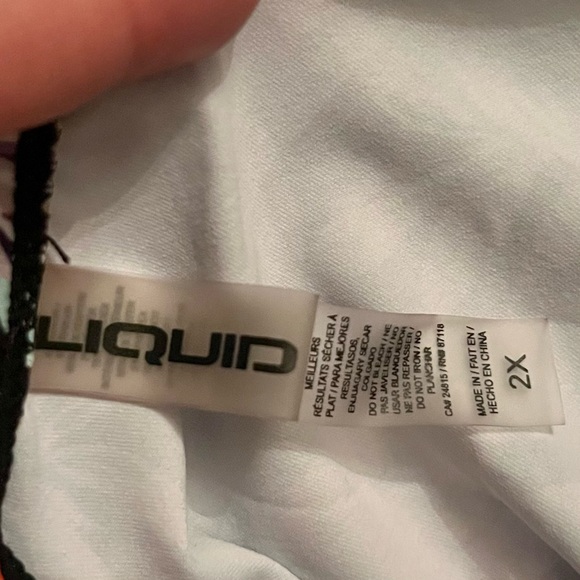 Liquid one piece‎ swim suit size 2X - Picture 5 of 6
